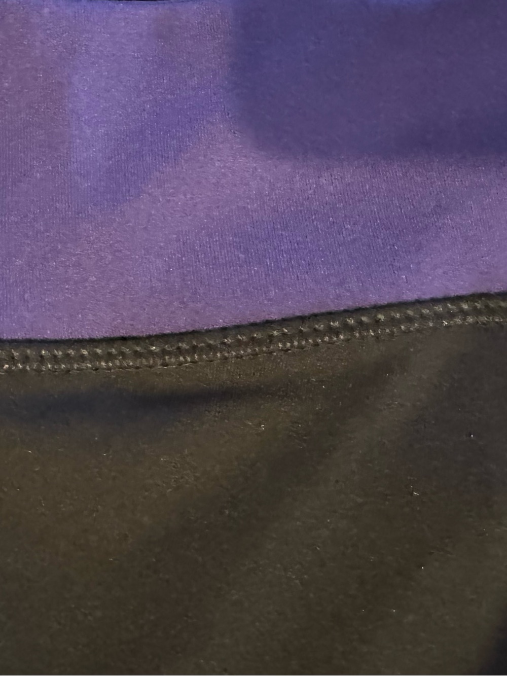 Set of 4 Yoga/Active Wear Pants Colored Waistbands and Black Body XL - Picture 4 of 5